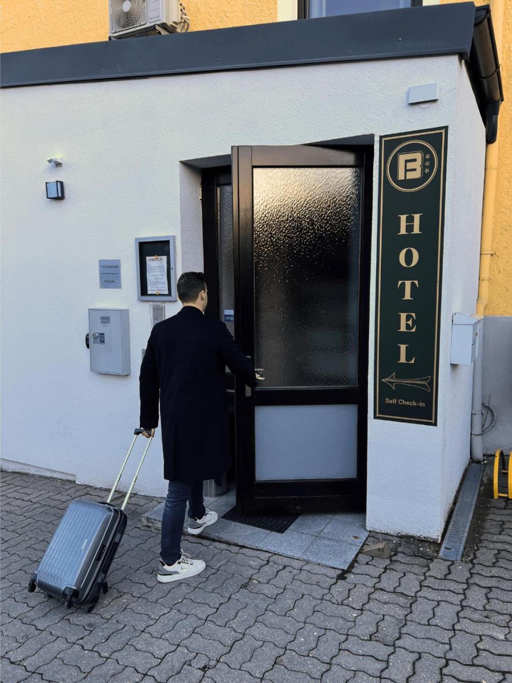 Hotel Blie, Bed & Breakfast, Self Check-In Horn Eksteriør bilde